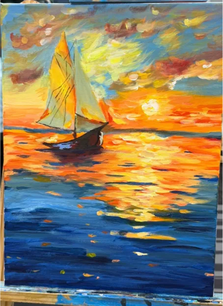 Artwork and studio practice by a Studio21 adult artist 04
