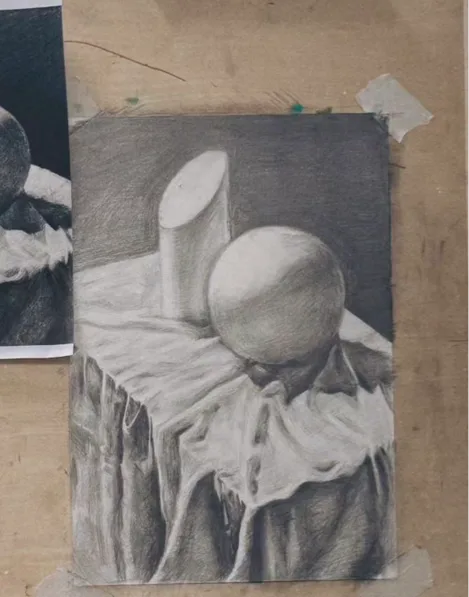 Artwork and studio practice by a Studio21 adult artist 08