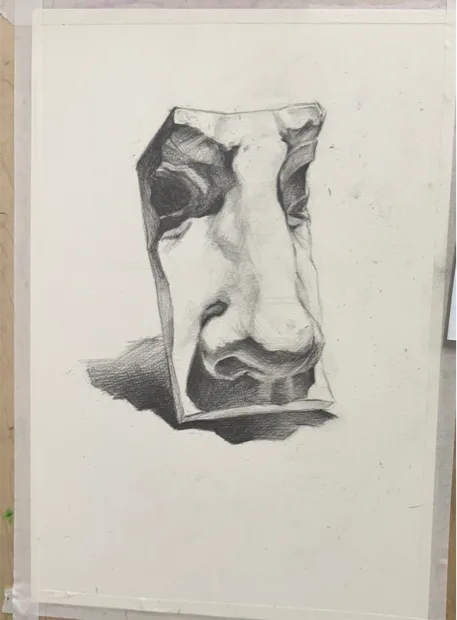 Artwork and studio practice by a Studio21 adult artist 09