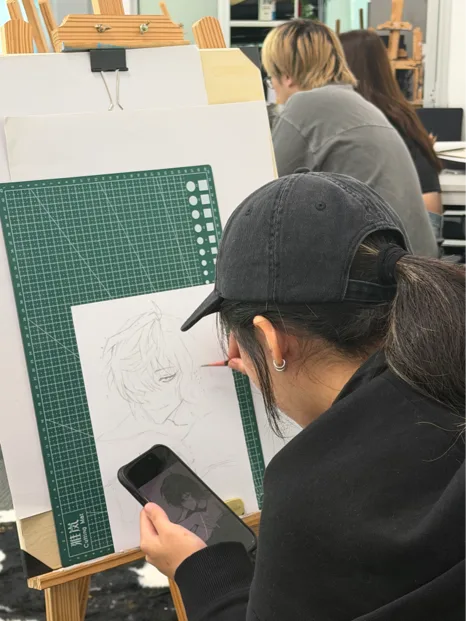 Artwork and studio practice by a Studio21 adult artist 11