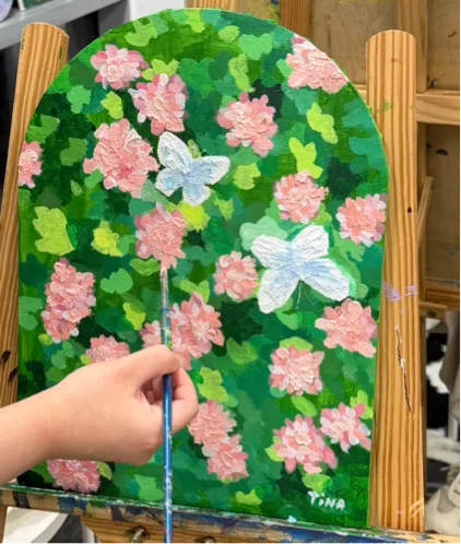 Artwork and studio practice by a Studio21 adult artist 12