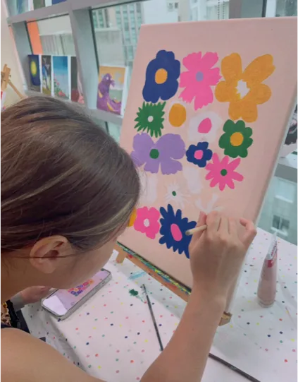 Artwork and studio practice by a Studio21 adult artist 15
